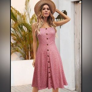 Pink Polka Dot Dress🎀